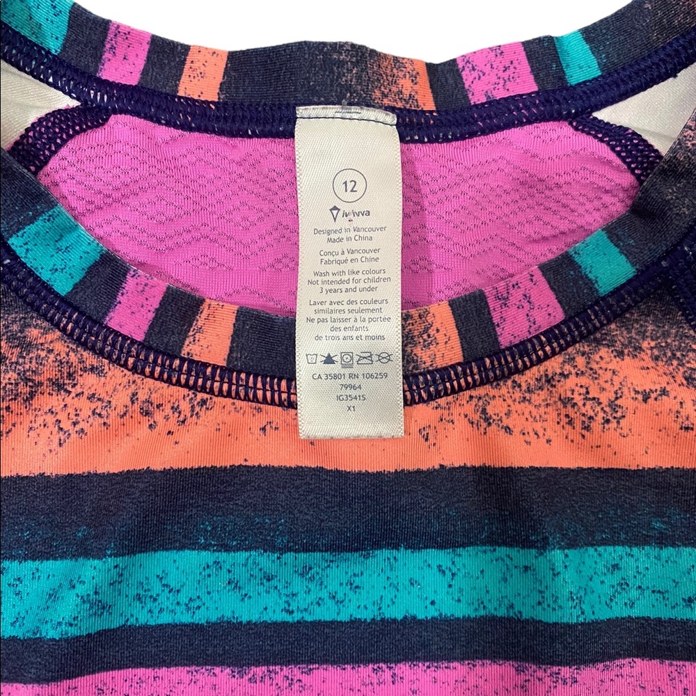 IVIVVA Girls Long-Sleeve Striped Top - Picture 5 of 6